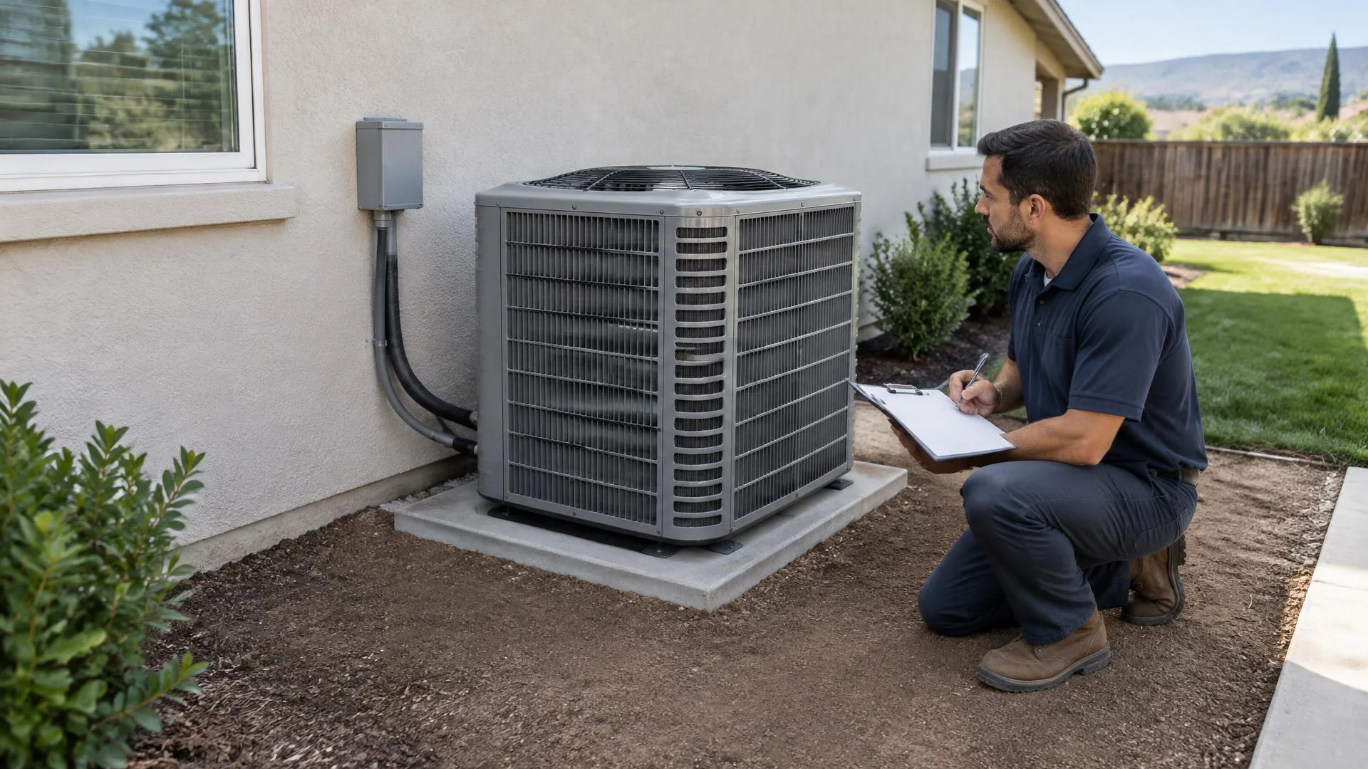Central air equipment considered during replacement sizing