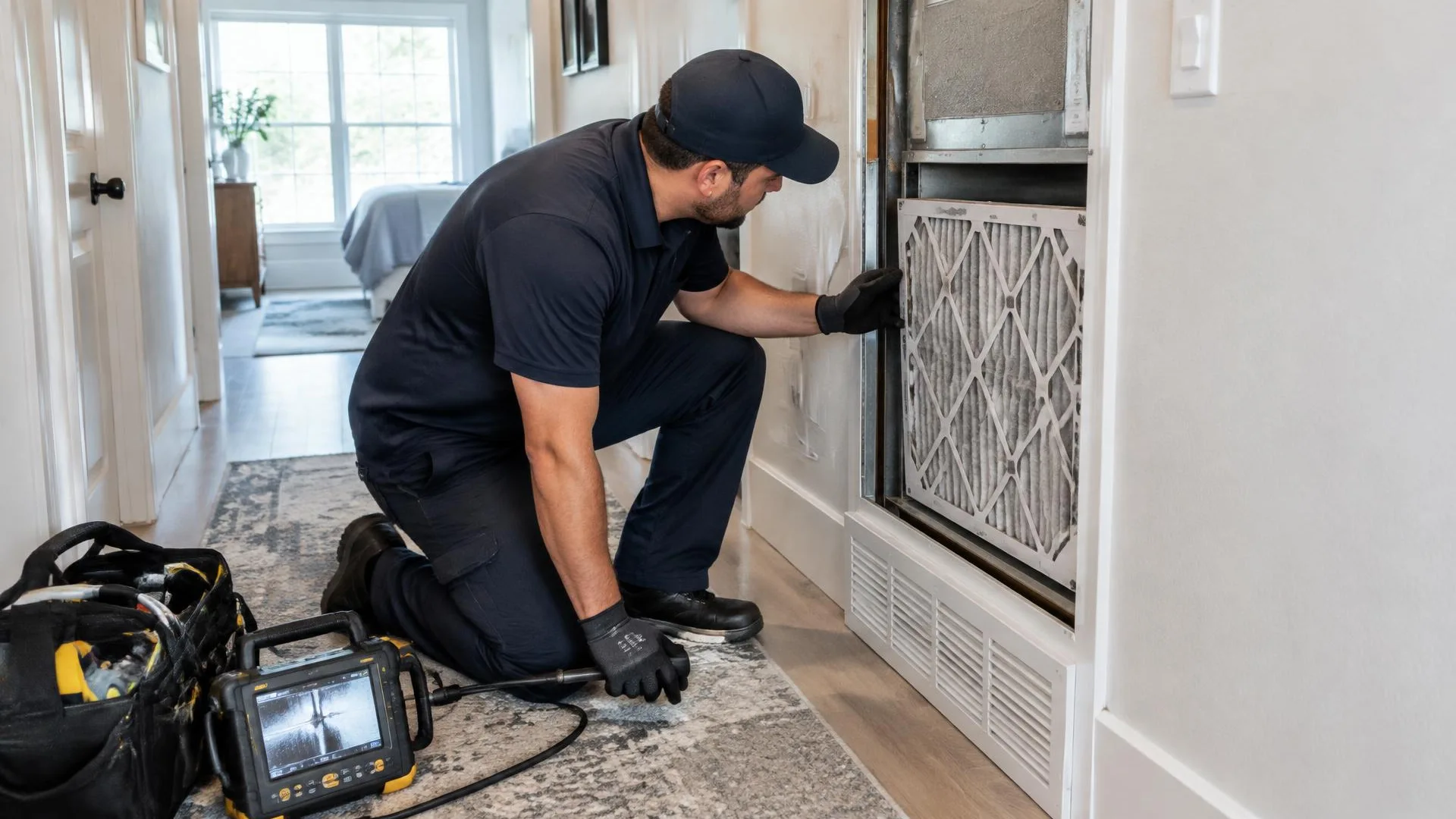 Outdoor air-conditioning unit assessed after failing to start