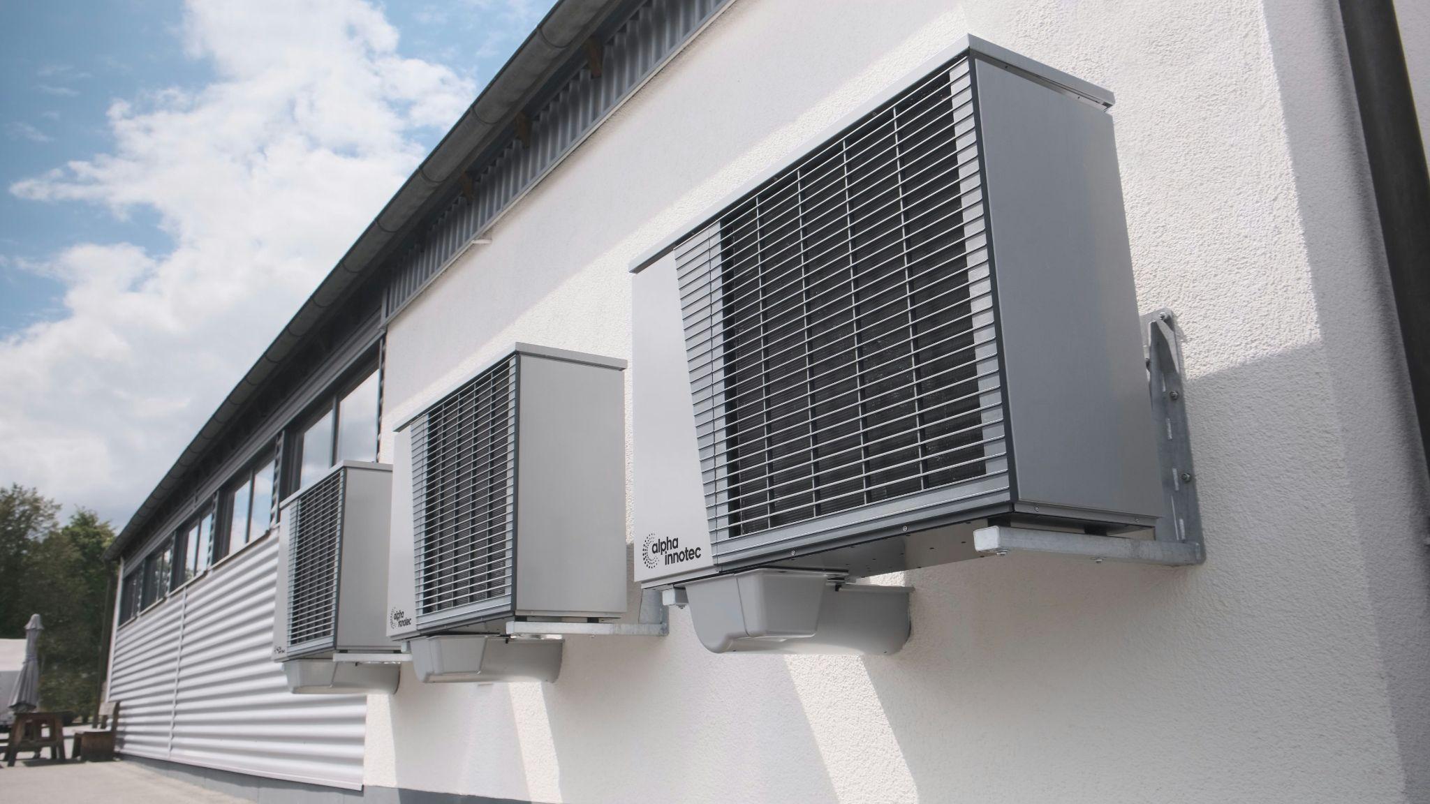 Wall-mounted heat pump units support efficient residential HVAC services in Los Banos.