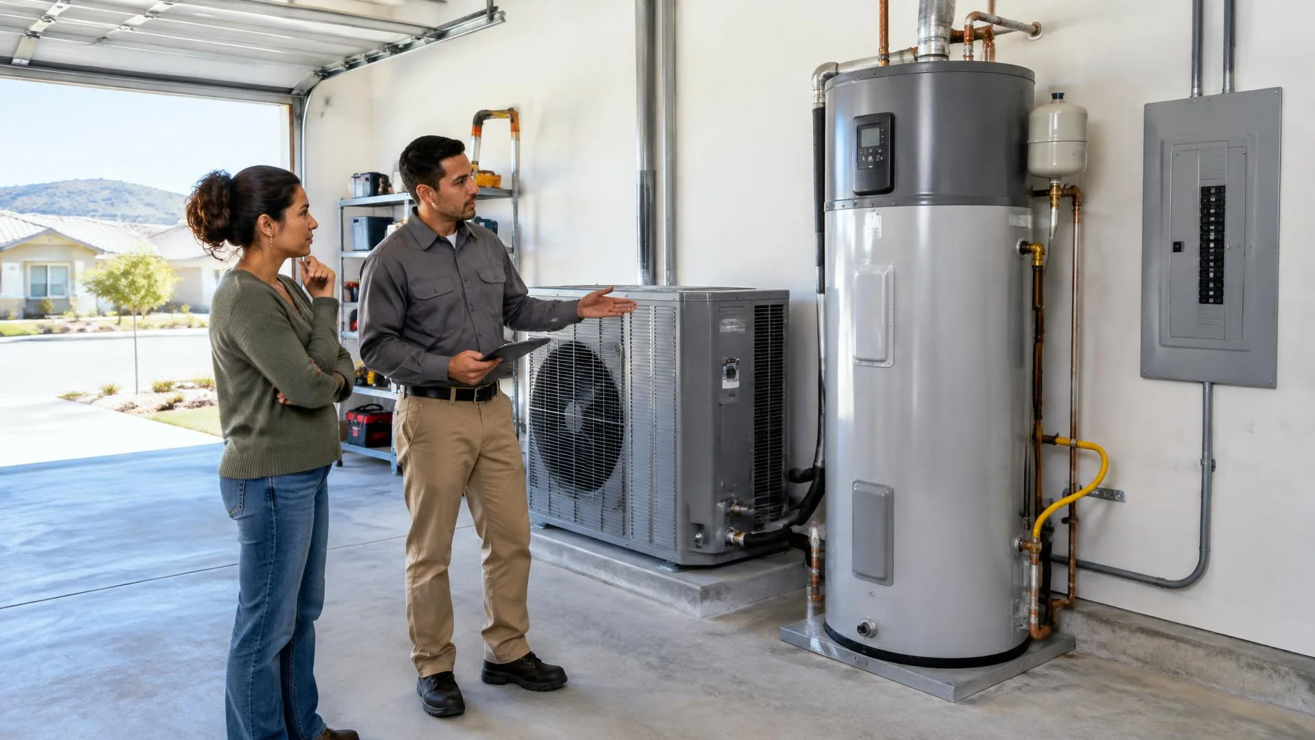 Home appliance inventory supporting an electrification plan in Los Banos