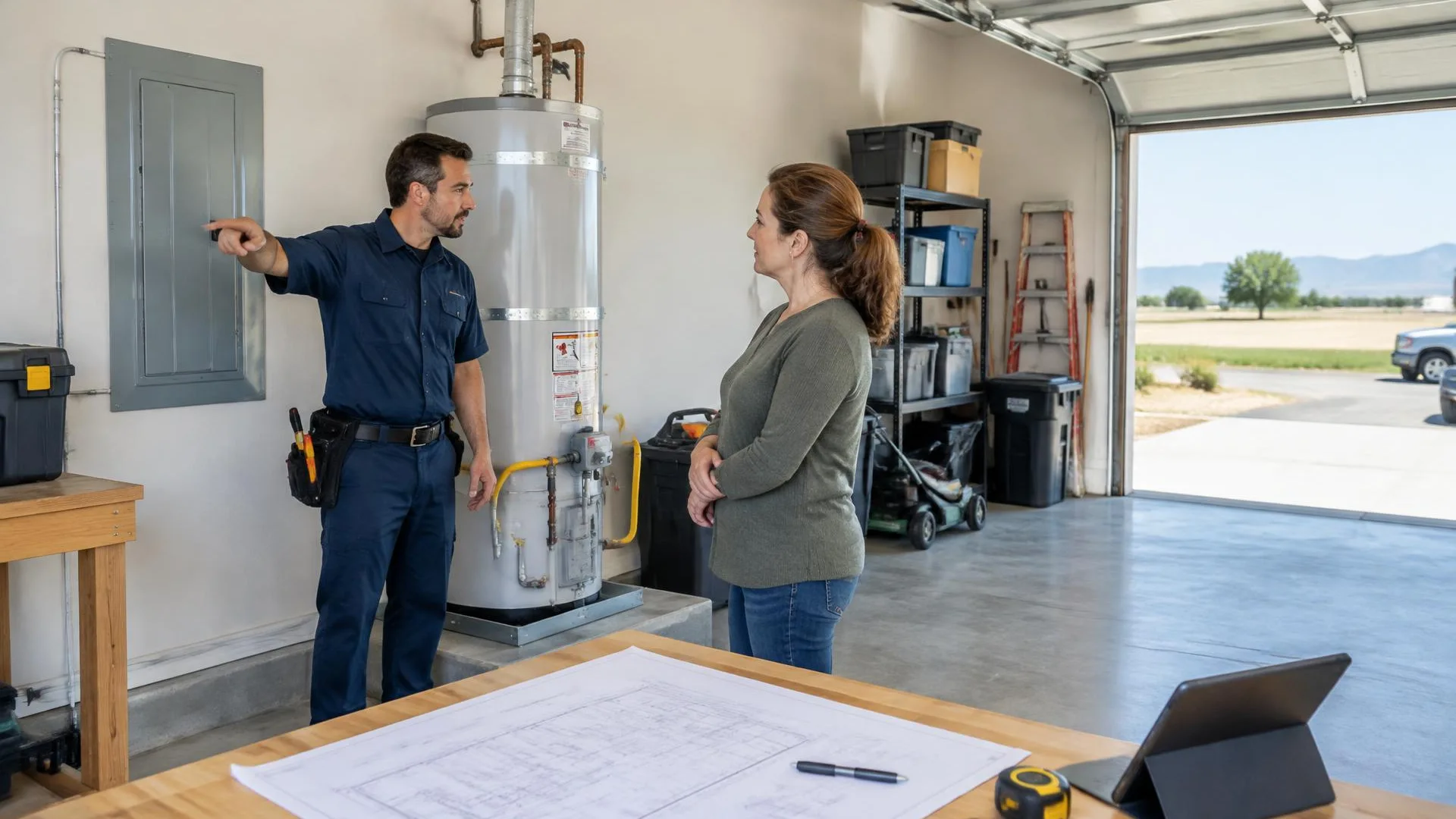 Professional appliance circuit planning for home electrification in Dos Palos