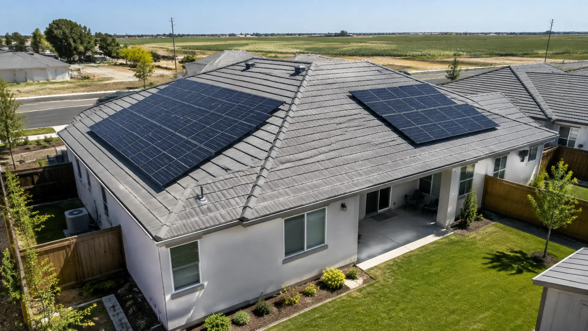 Solar and battery backup planning notes identifying selected household priorities