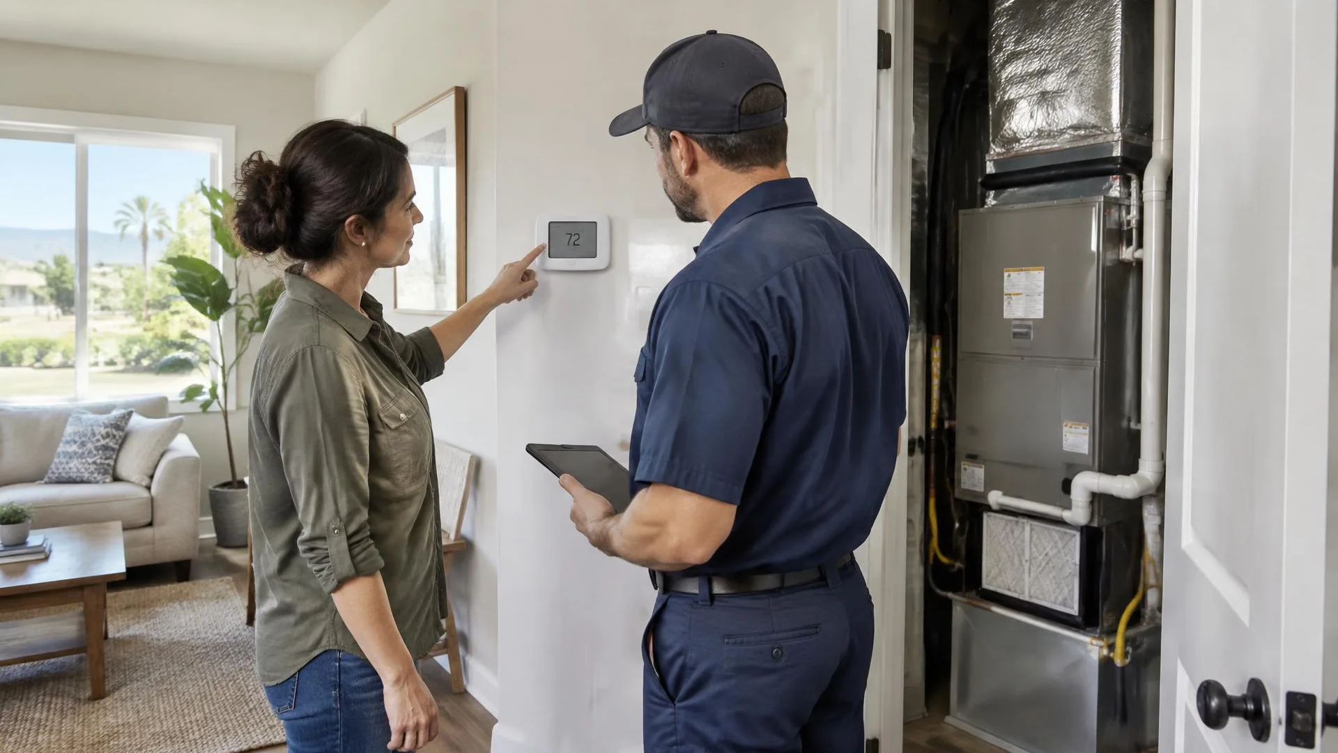 Indoor AC equipment associated with an active condensate leak