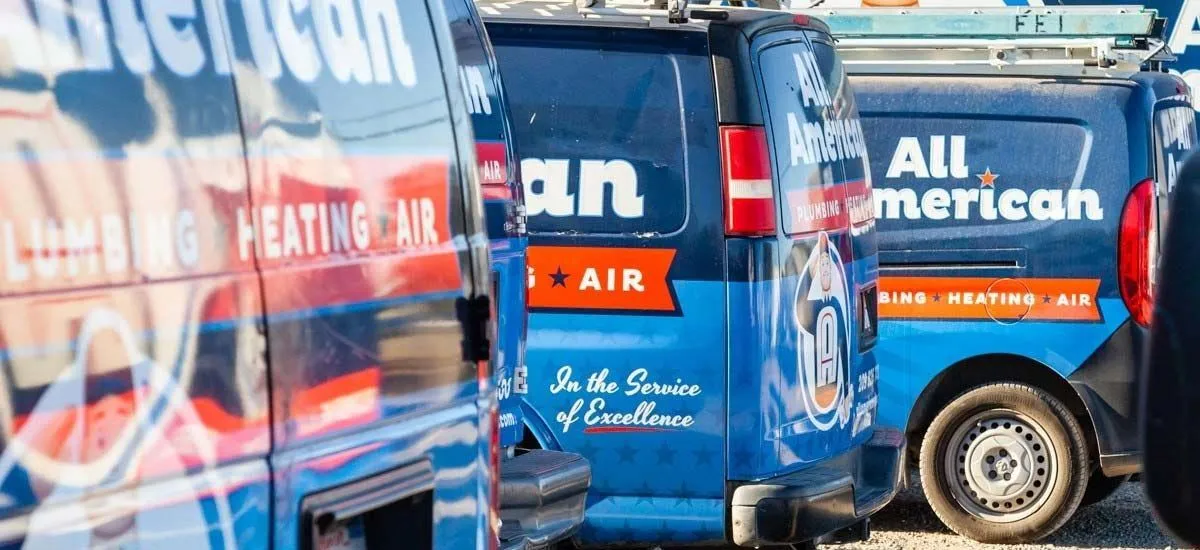 All American Plumbing, Heating, Air & Solar Vehicle 